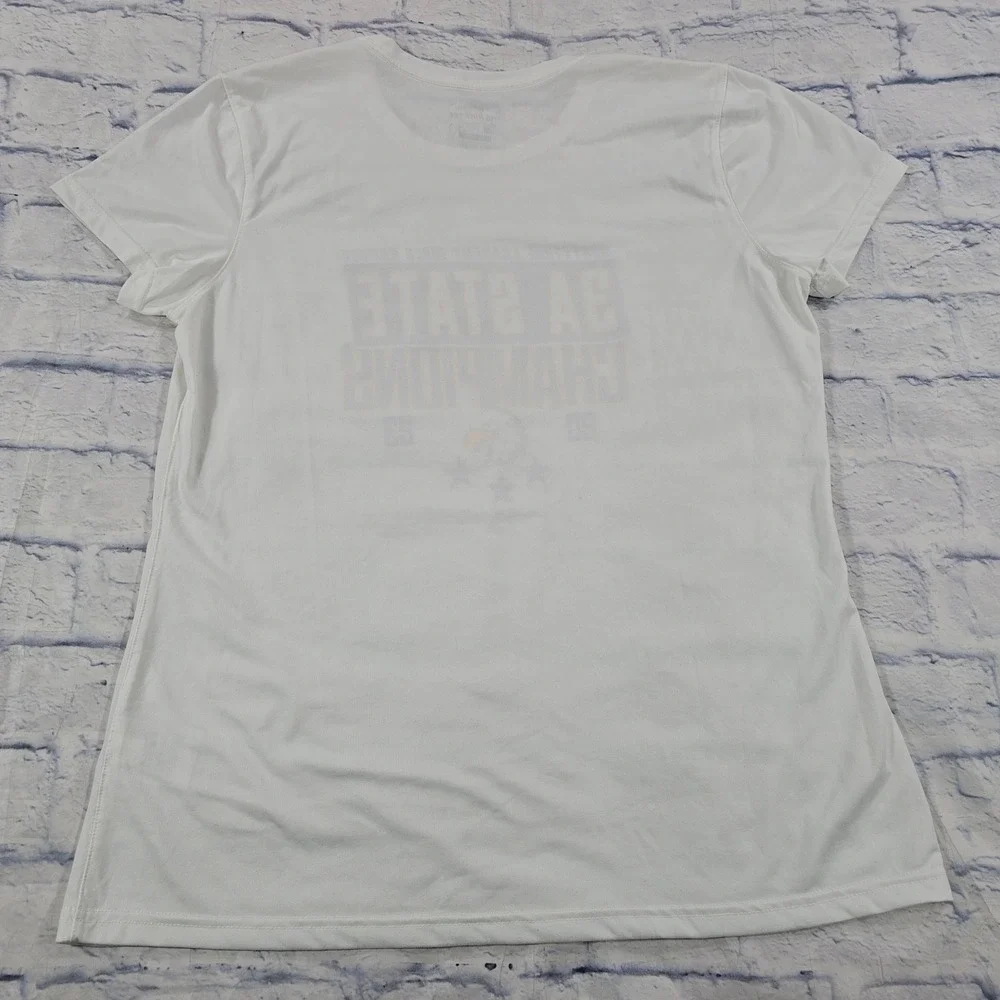 Montverde Academy Nike Dri-FIT Shirt Womens XL White Soccer State Champions 2023